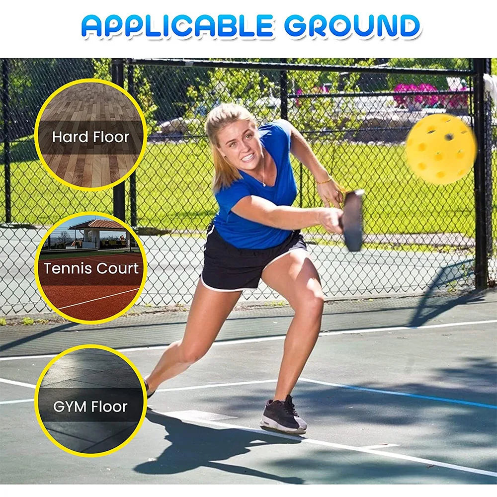 6 Pack Pickleballs