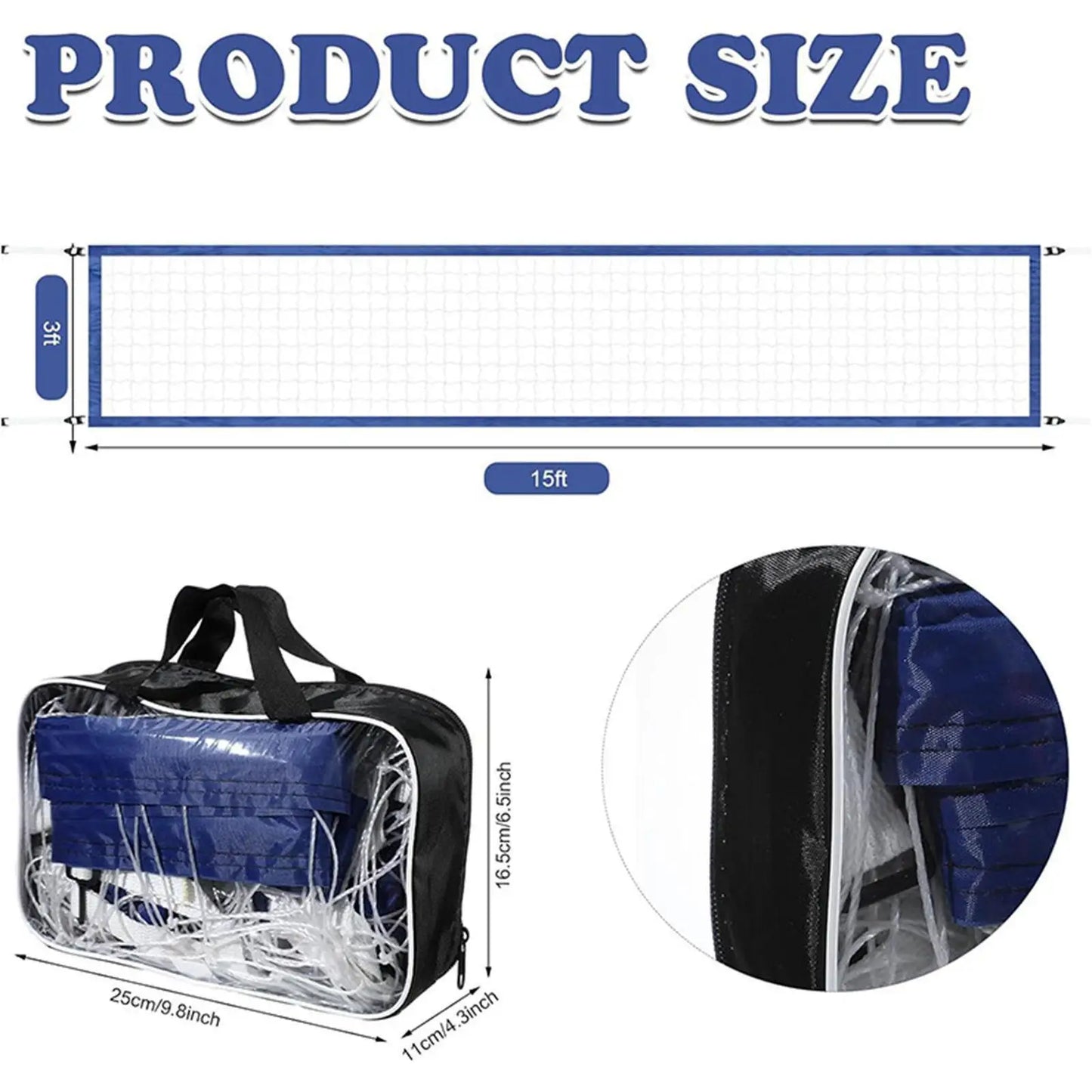 Volleyball Net Portable