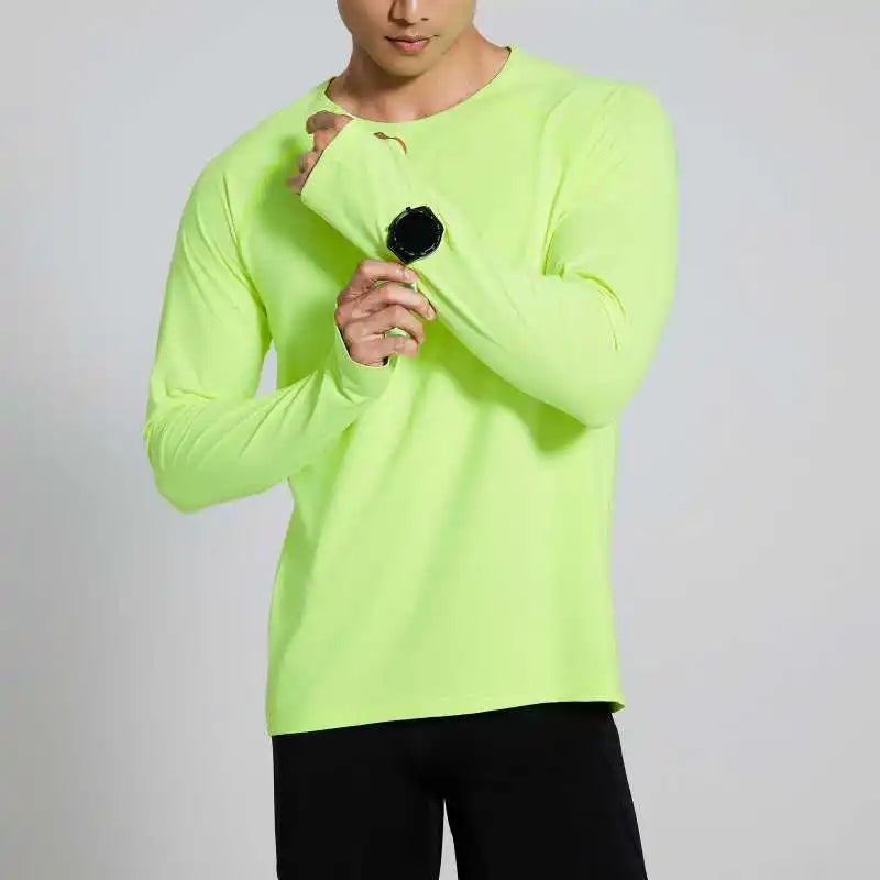 Men's Long Sleeve Anti-UV T-Shirt