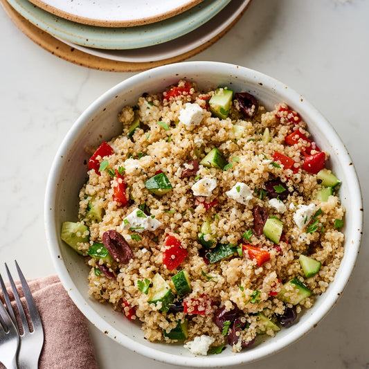 Fresh & Flavorful Mediterranean Quinoa Salad: A Healthy Recipe to Energize Your Day