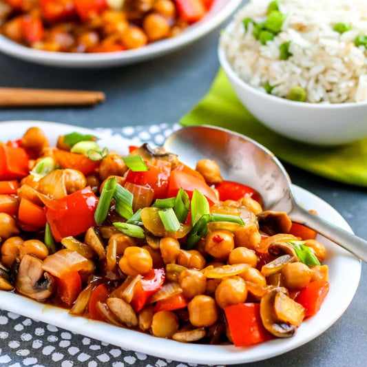 Colorful Chickpea and Veggie Stir-Fry: A Quick, Wholesome Recipe for Busy Days