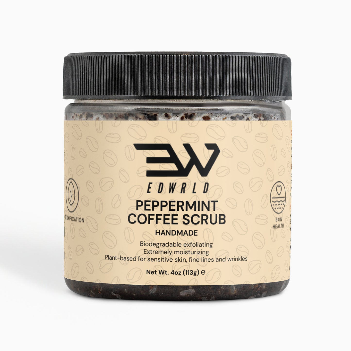 Exfoliante de café y menta