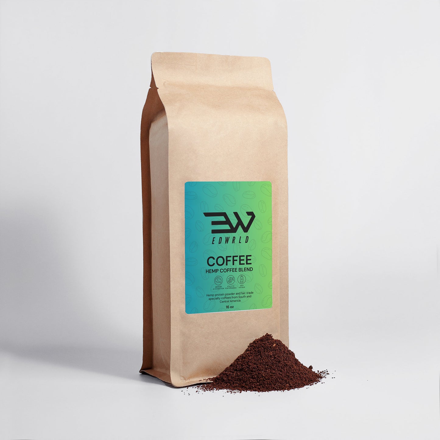 Hemp Coffee Blend - Medium Roast 16oz