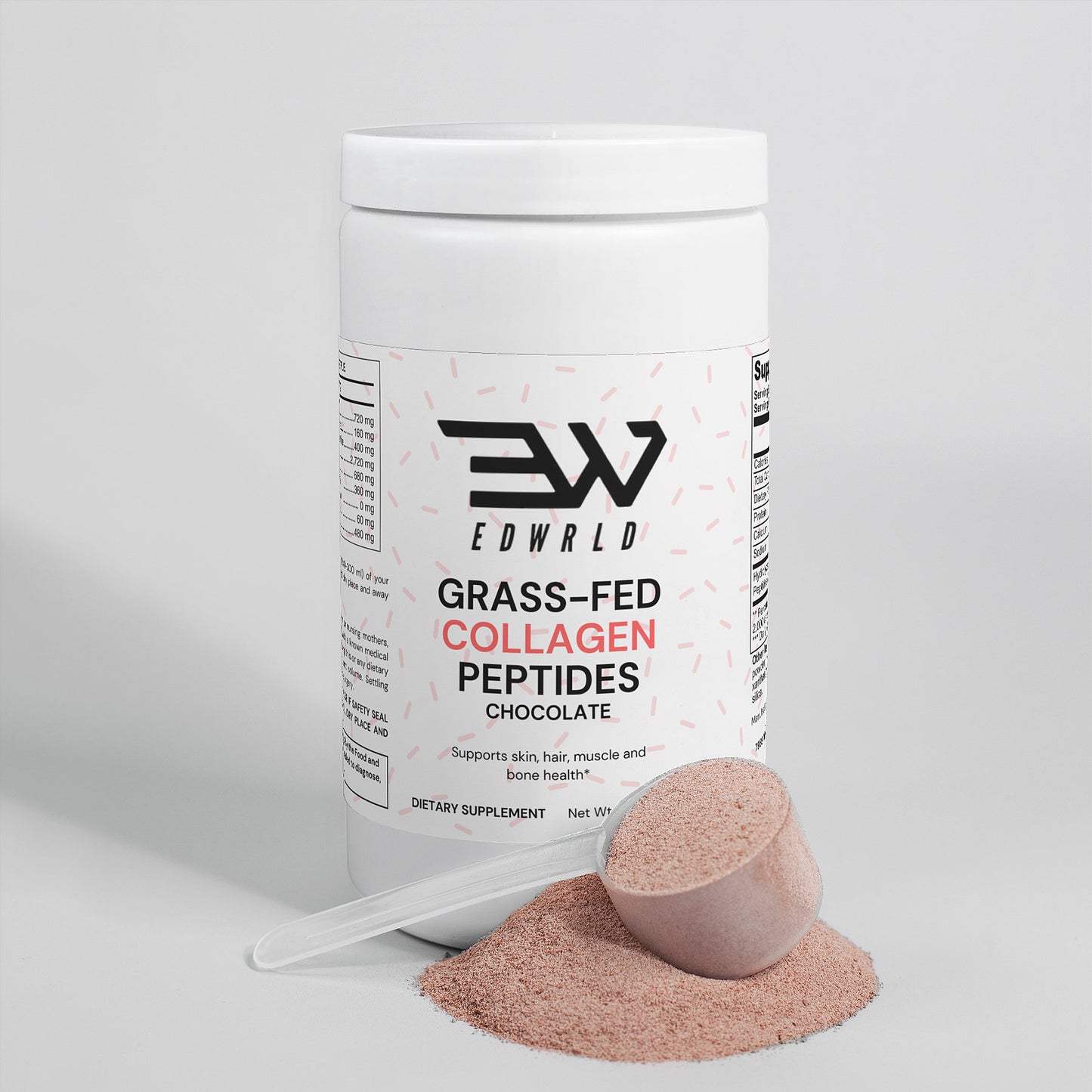 Grass-Fed Collagen Peptides Powder (Chocolate)