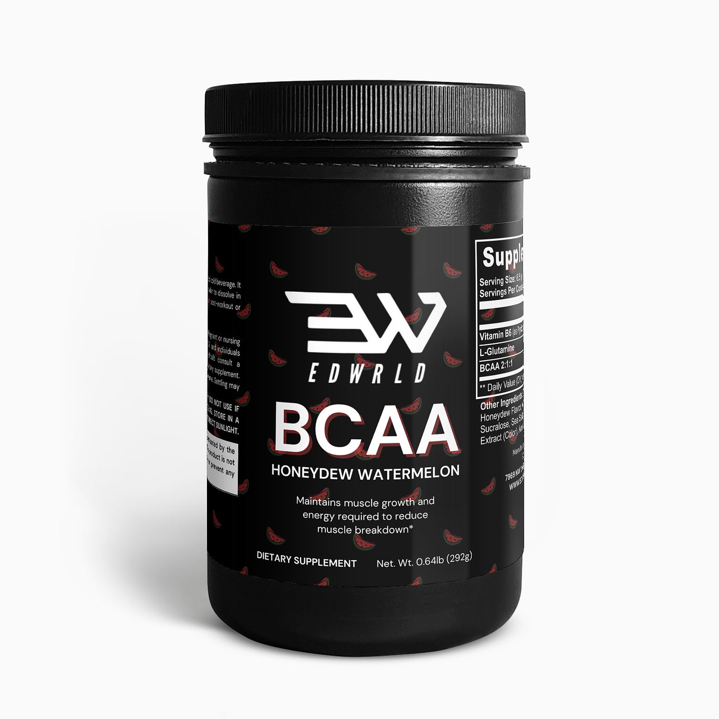 BCAA en polvo para después del entrenamiento (melaza/sandía)