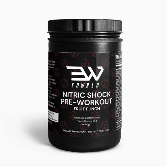 Nitric Shock Pre-Workout Powder (Fruit Punch)