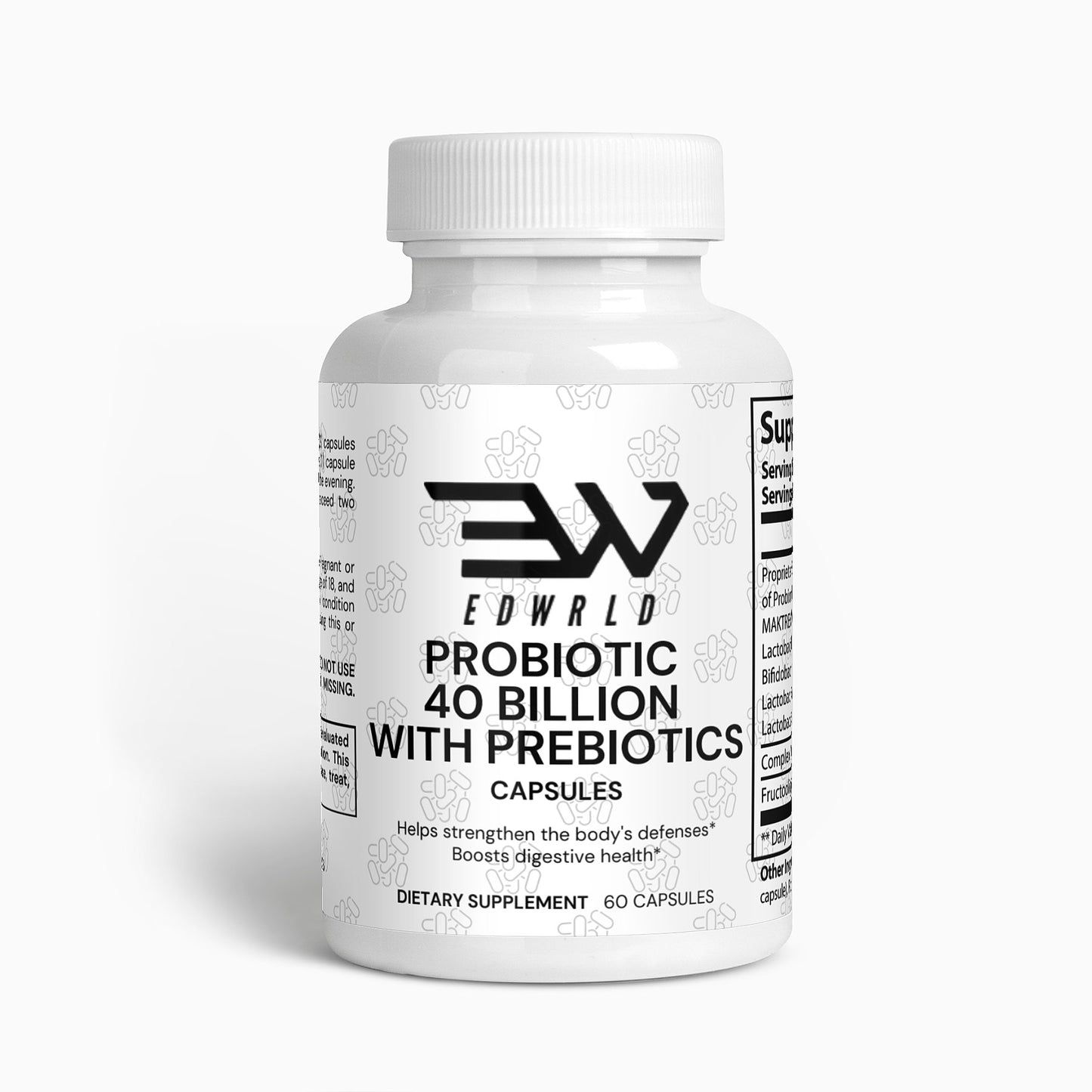 Probiotic 40 Billion with Prebiotics