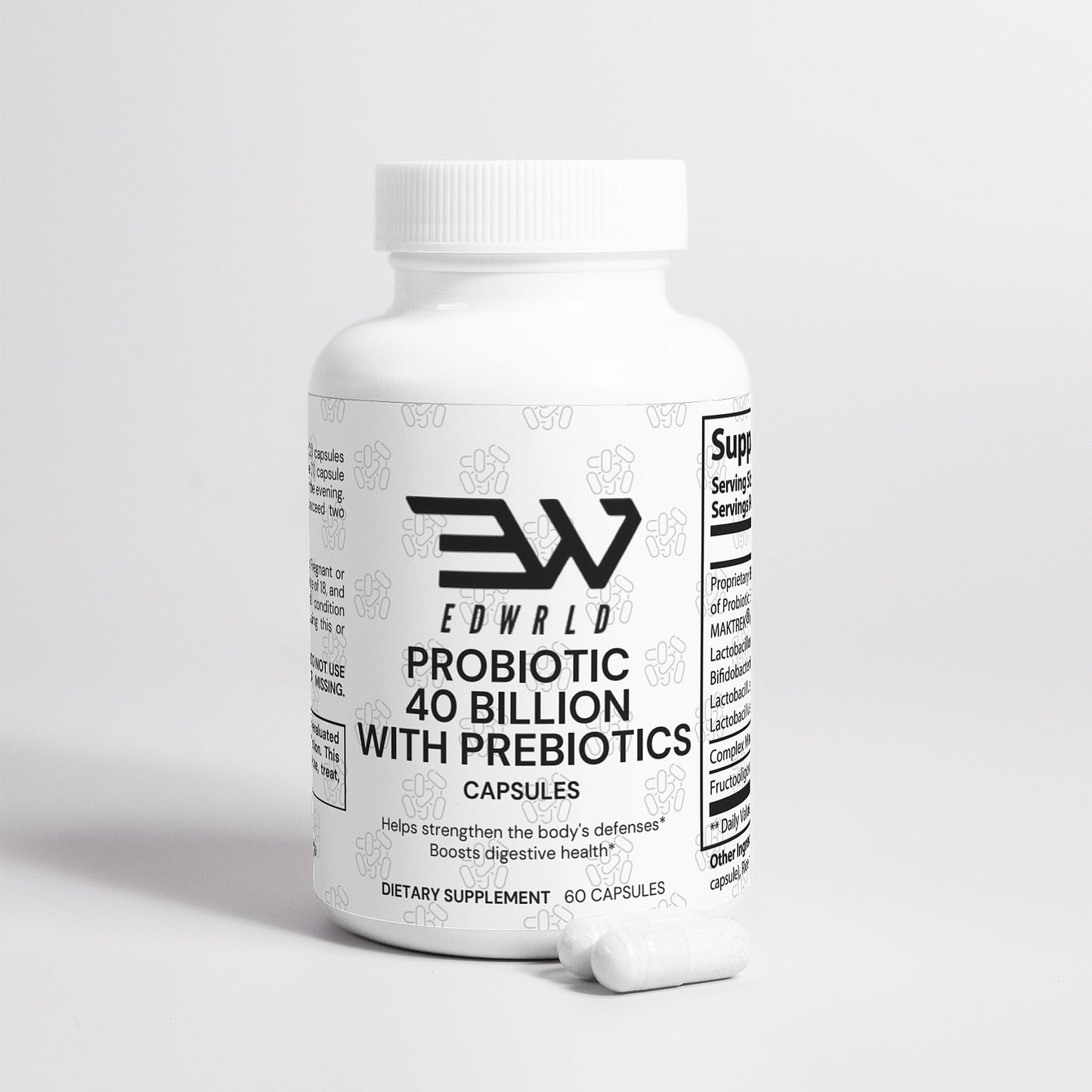 Probiotic 40 Billion with Prebiotics