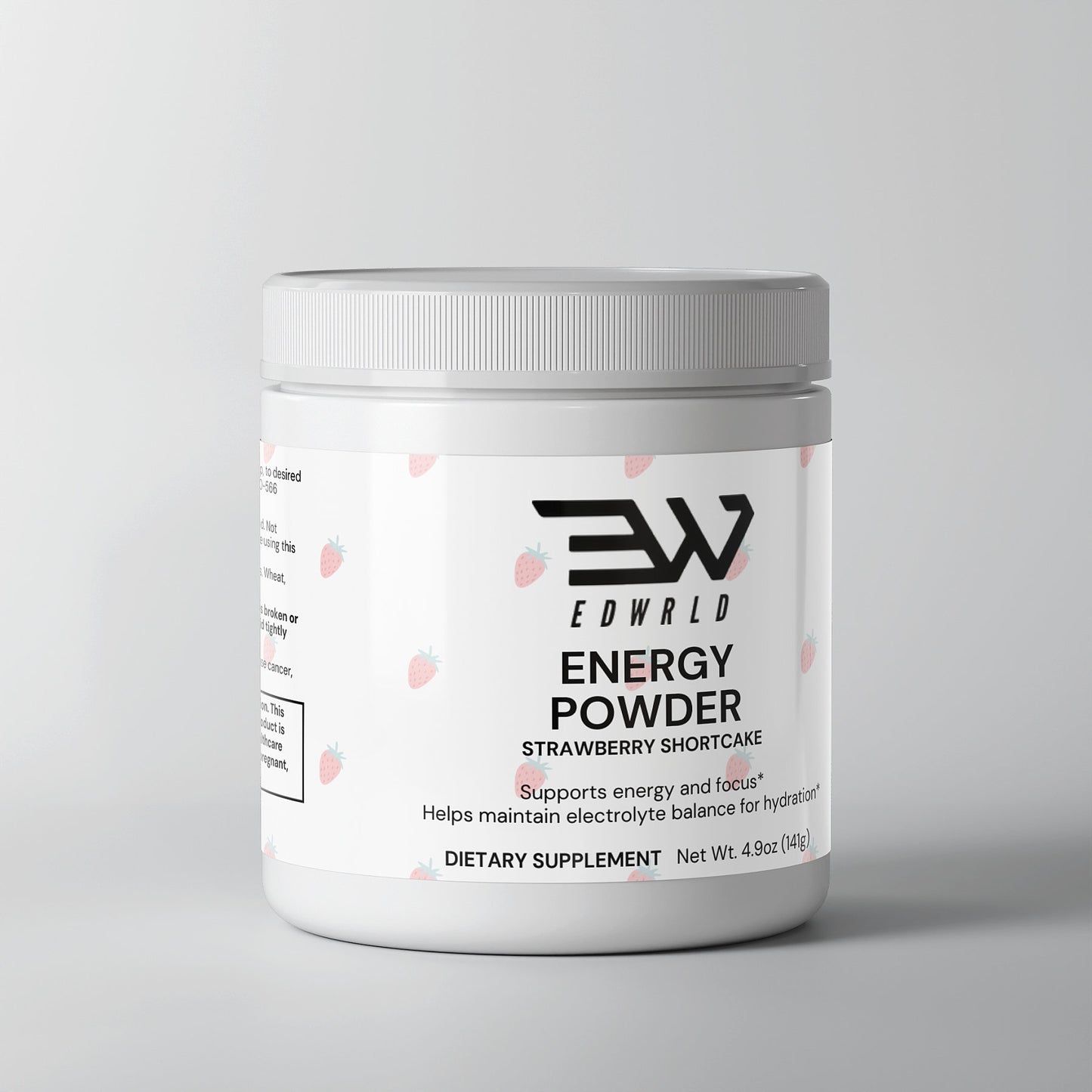 Energy Powder (Strawberry Shortcake)