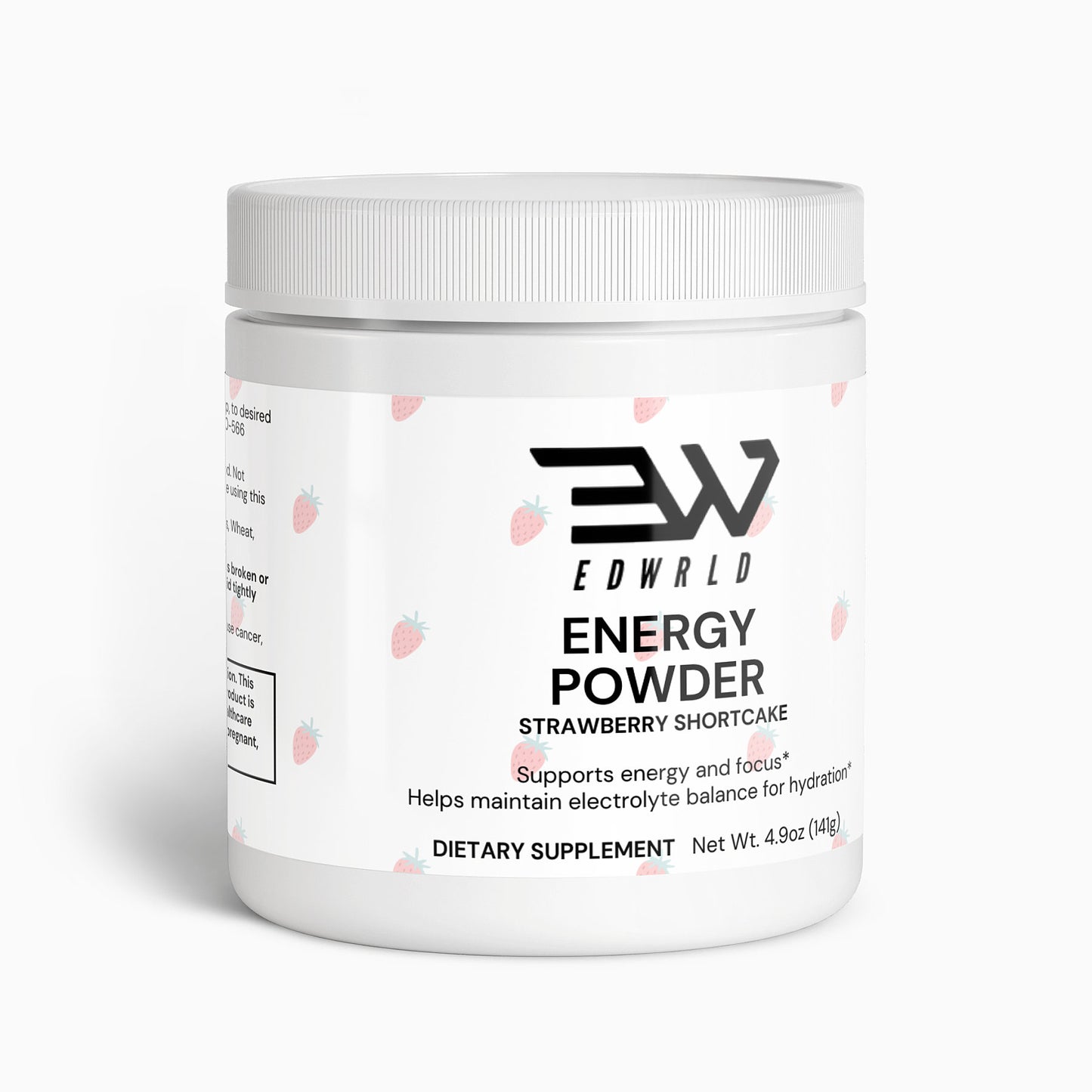 Energy Powder (Strawberry Shortcake)