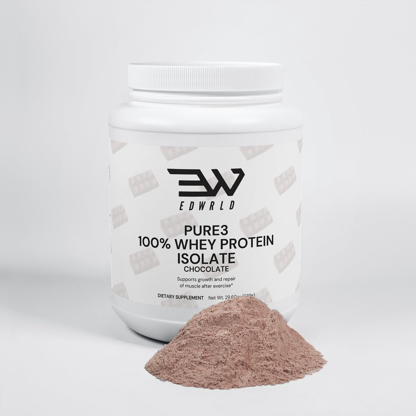 Pure3 100% Whey Protein Isolate (Chocolate)