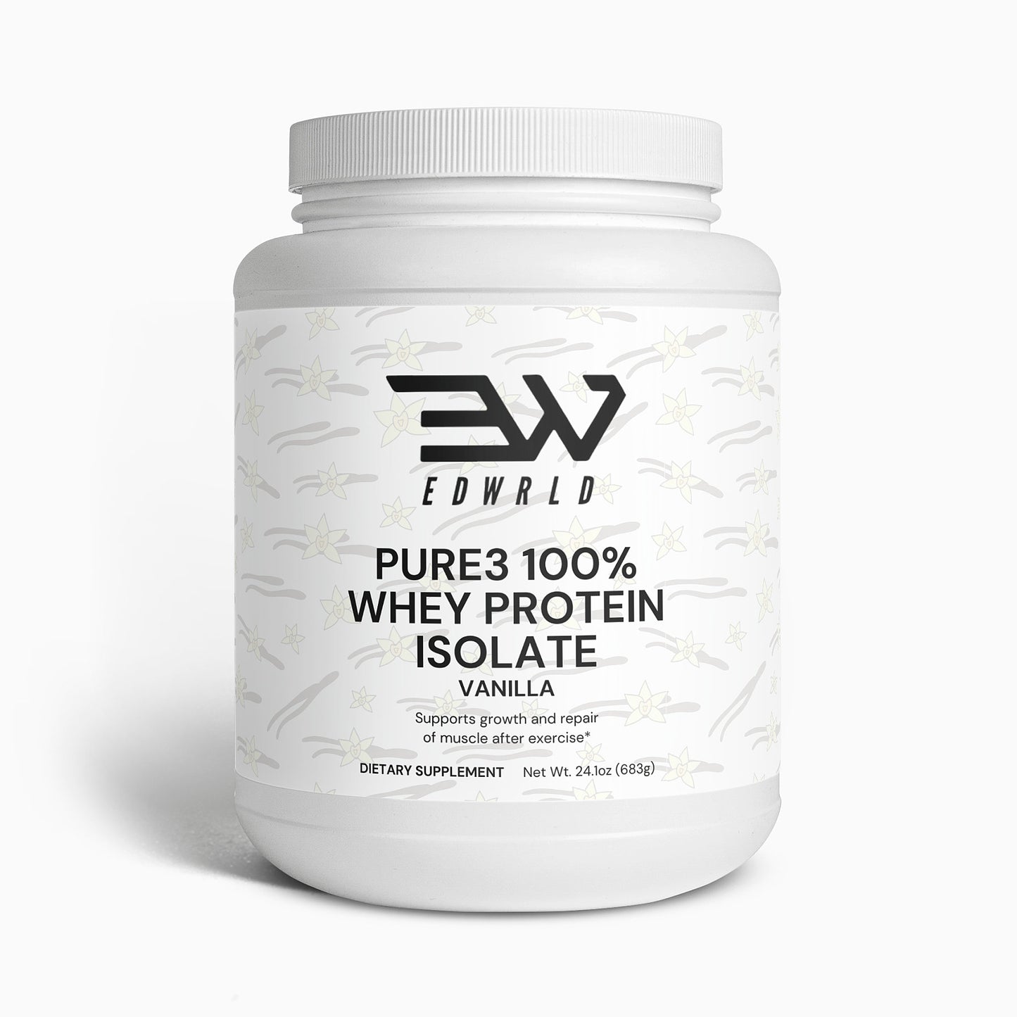 Pure3 100% Whey Protein Isolate (Vanilla)