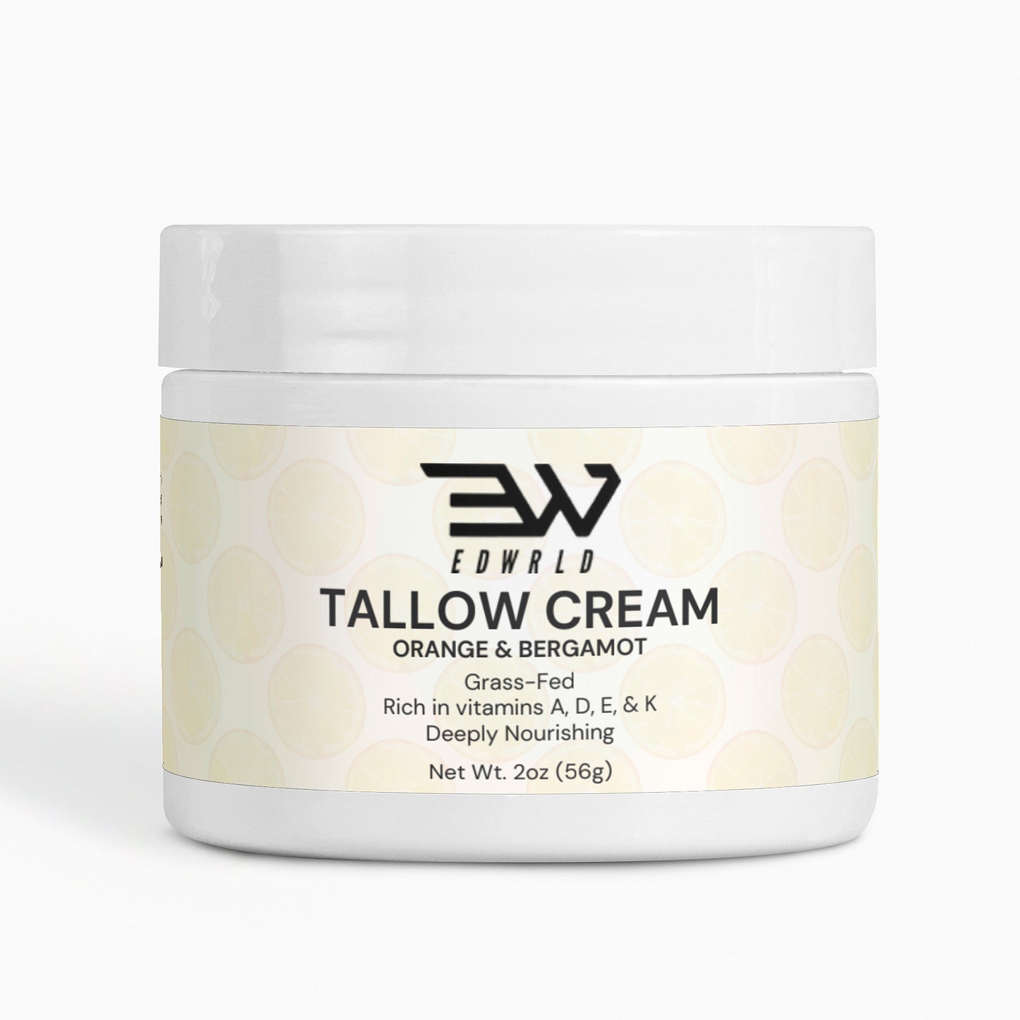 Tallow Cream Orange & Bergamot