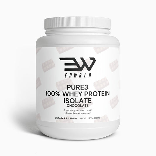 Pure3 100% Whey Protein Isolate (Chocolate)