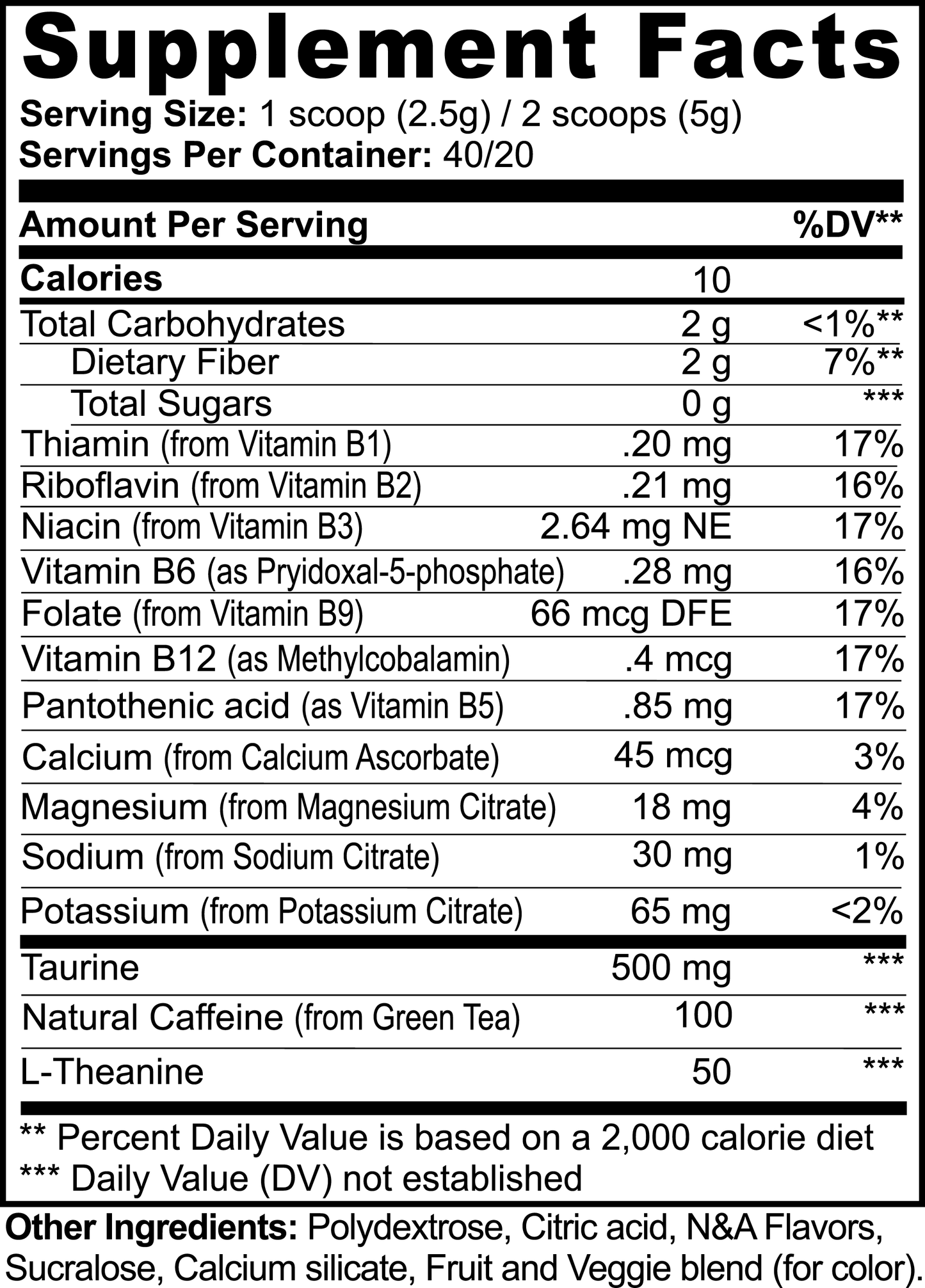 Polvo Energético (Lychee Splash Energy)