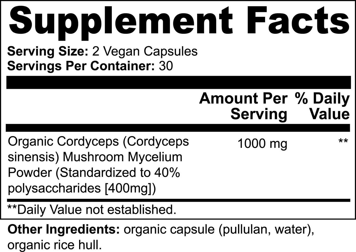 Hongo Cordyceps