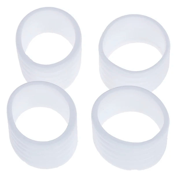 4pcs Tennis Racket Stretchable Rubber Ring