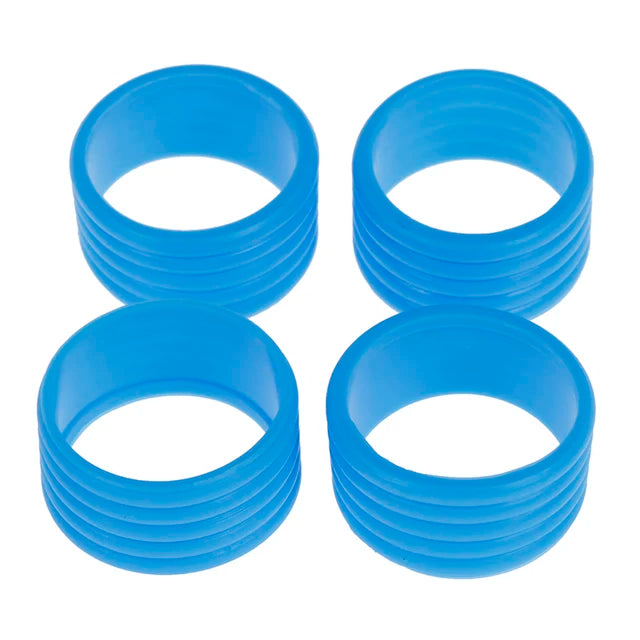 4pcs Tennis Racket Stretchable Rubber Ring