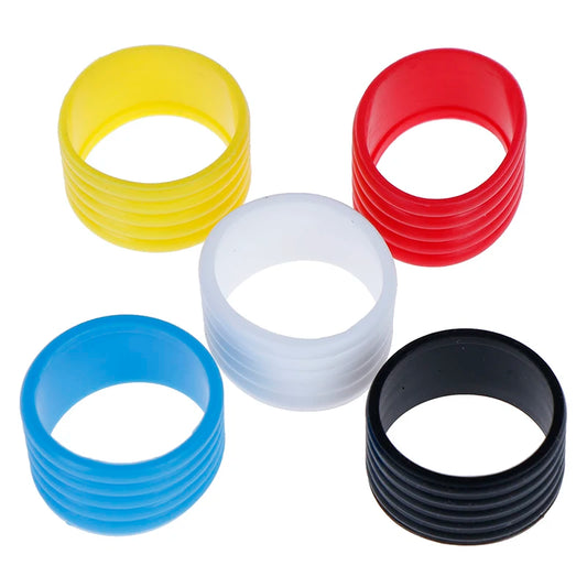 4pcs Tennis Racket Stretchable Rubber Ring