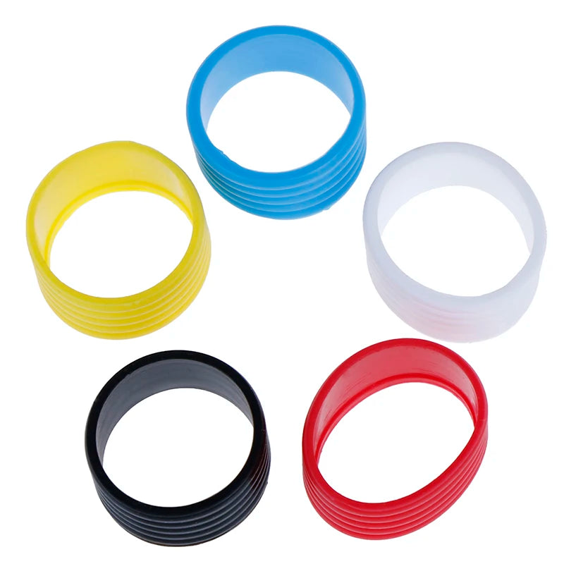 4pcs Tennis Racket Stretchable Rubber Ring