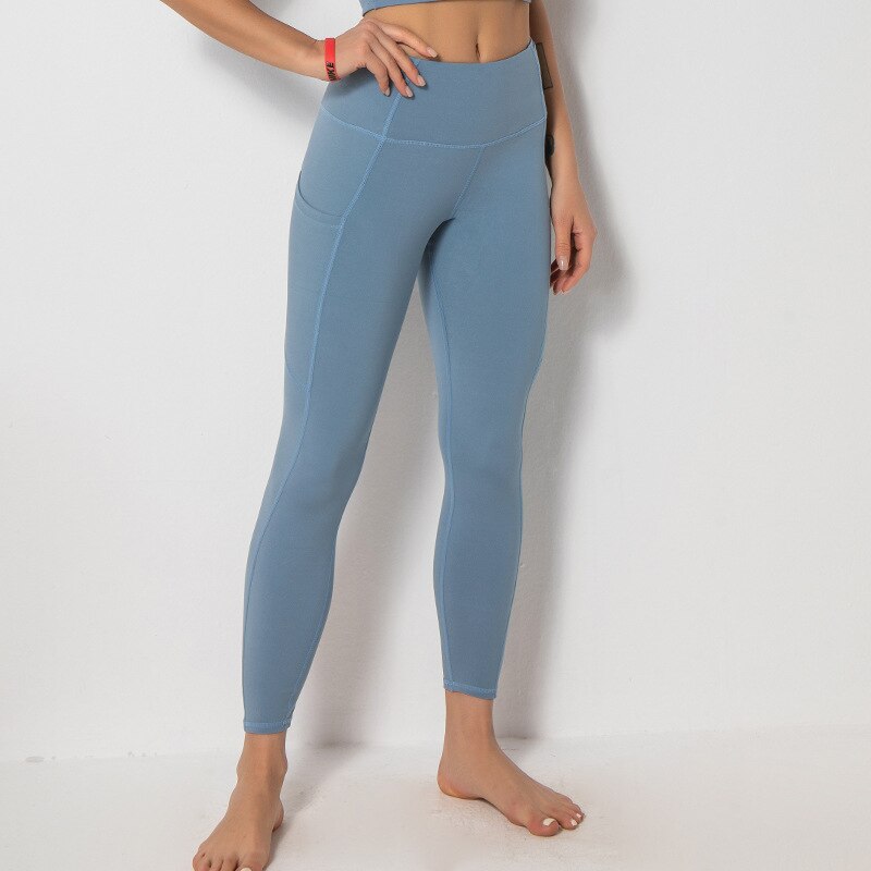 High Waist Yoga Pants with Pocket