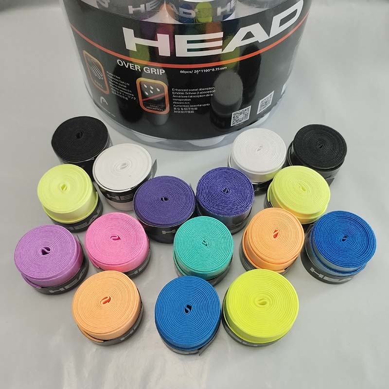 12 Pieces HEAD Overgrip Anti Slip Tennis/Padel Racket Grips