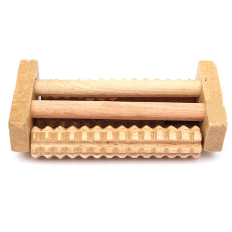 Small Wooden Foot Roller Massager