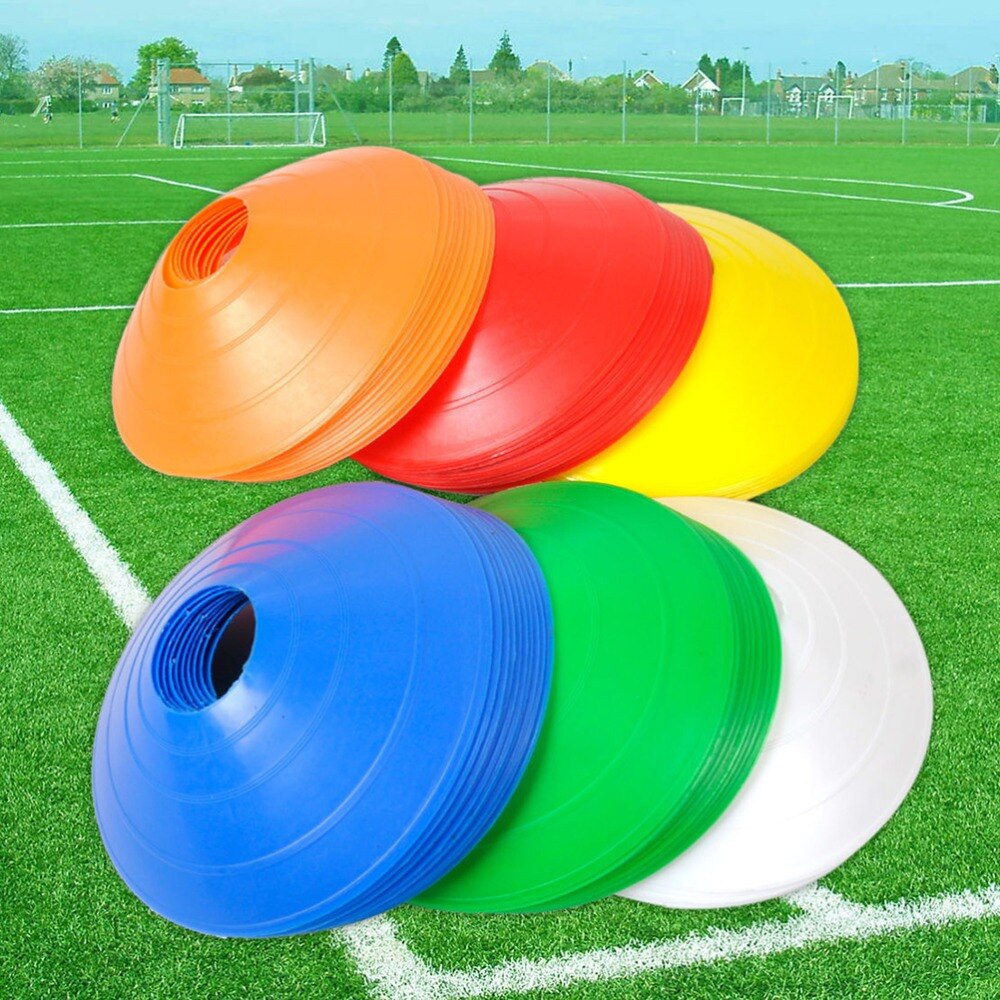 10PCS  Agility Disc Cone Set Multi Sport Training