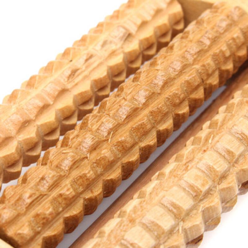 Small Wooden Foot Roller Massager