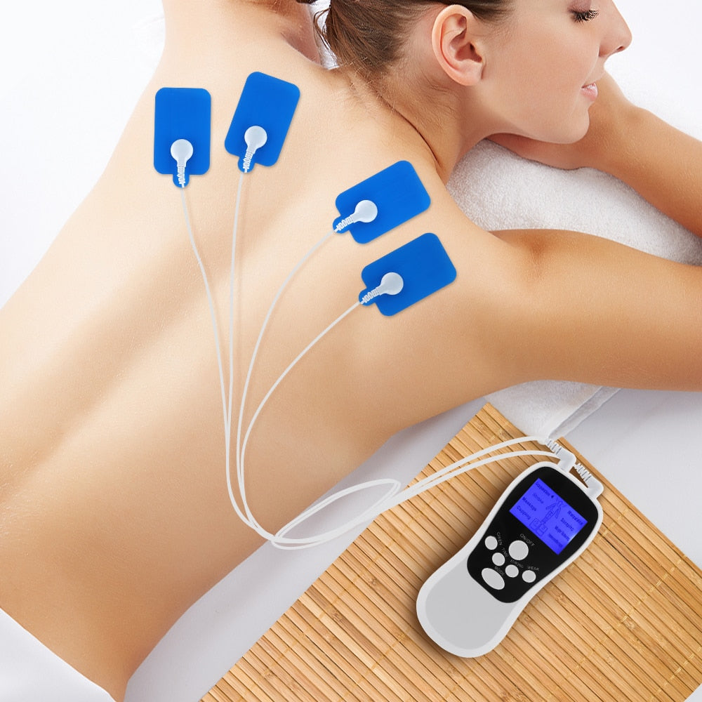 8 Modes Electric Muscle Stimulator Dual Output