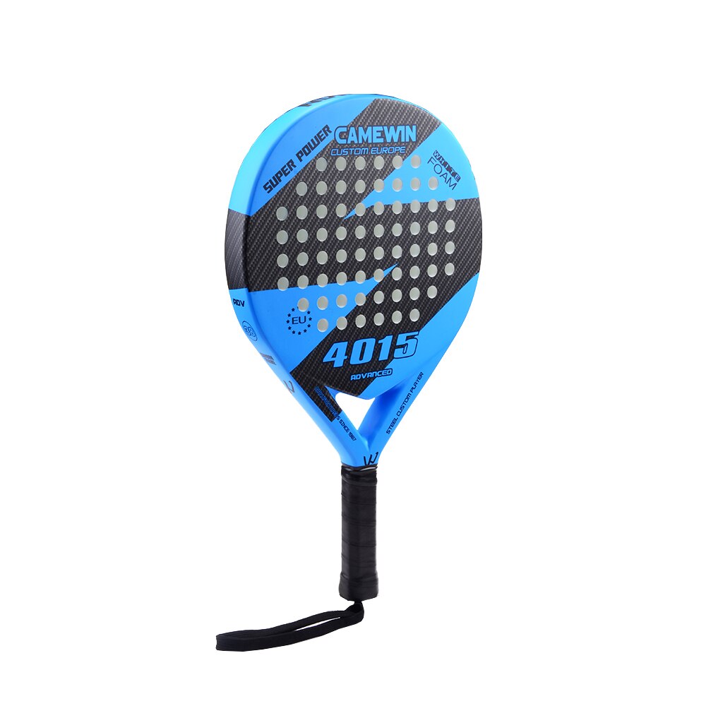 Carbon and Glass Fiber Padel Racquet with Bag Cover