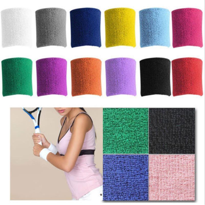 1Pcs Cotton Sport Wristband Brace Wrap Bandage