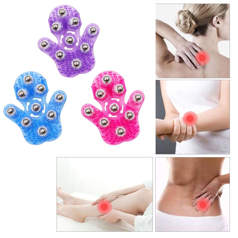 Roller Ball Body Massage Glove