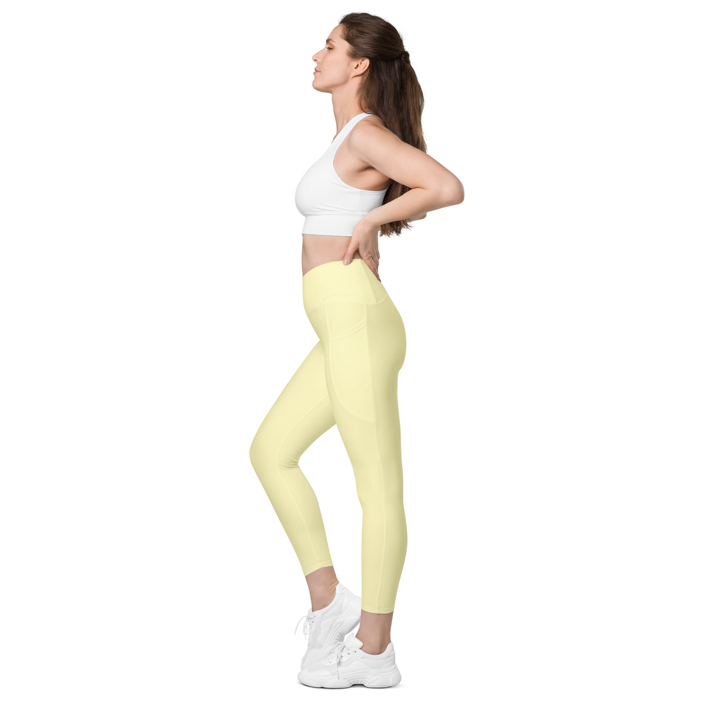 Legging cruzado con bolsillos