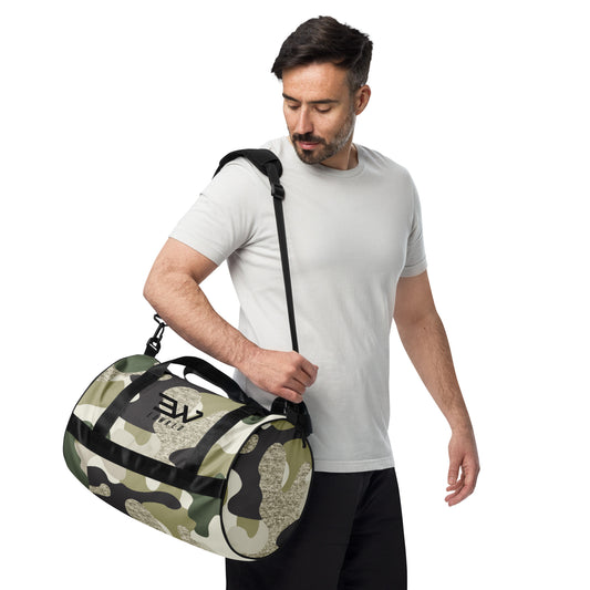 EDWRLD Bolsa de deporte de camuflaje