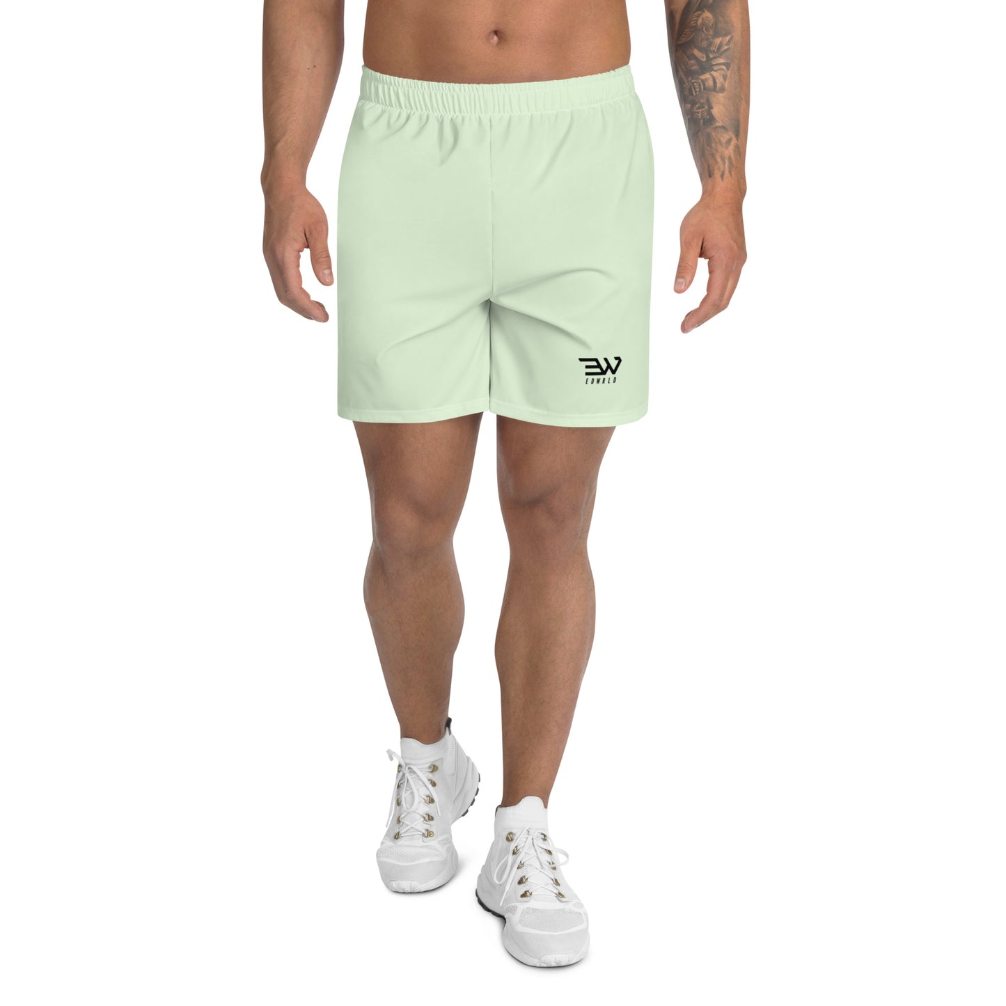 EDWRLD Pantalones cortos deportivos reciclados para hombre