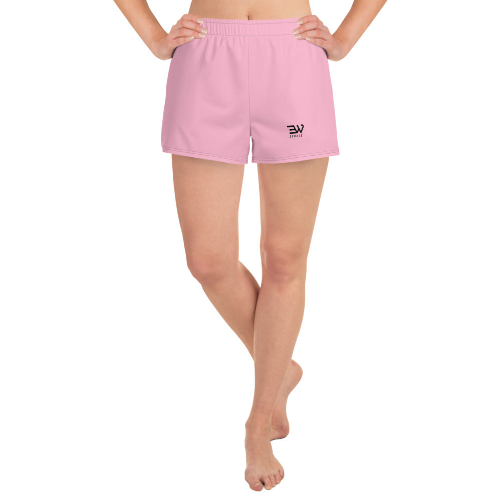 EDWRLD Pantalones cortos deportivos reciclados para mujer