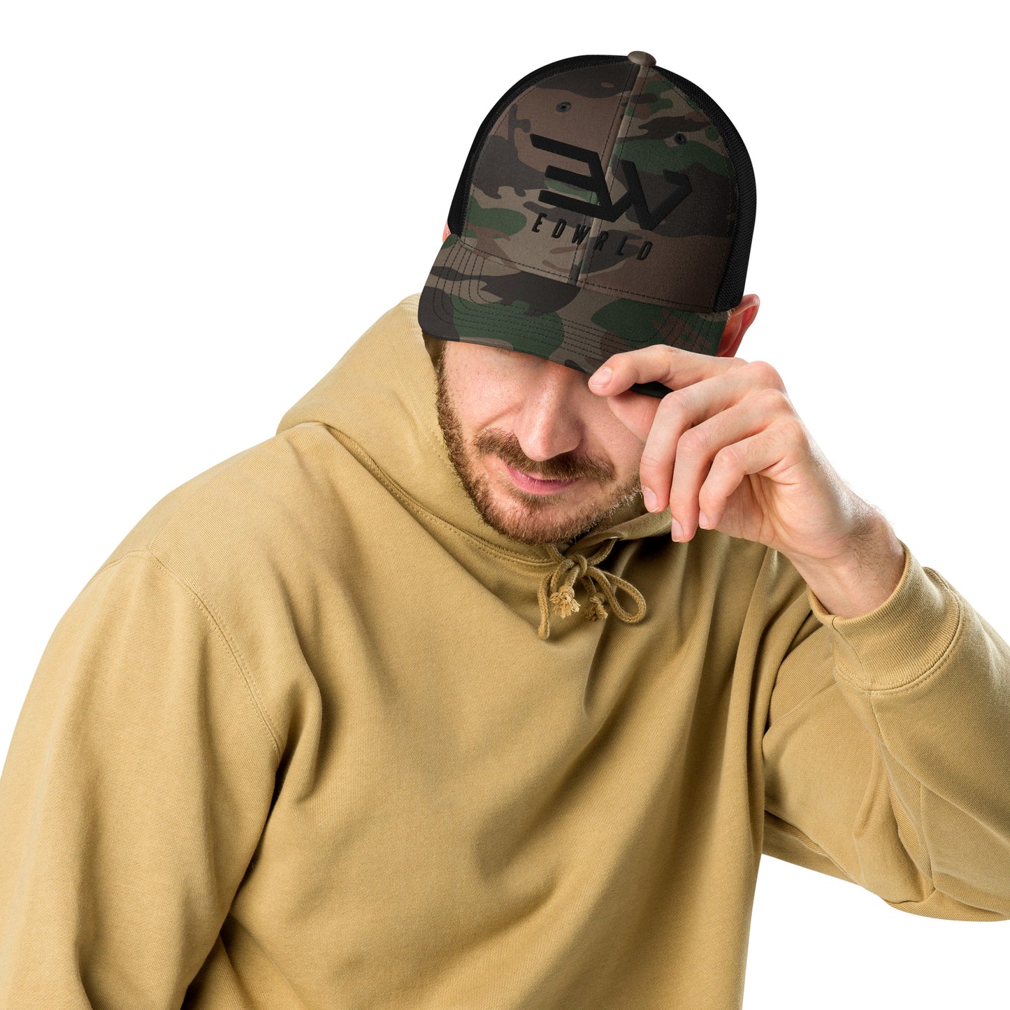 EDWRLD Camouflage trucker hat