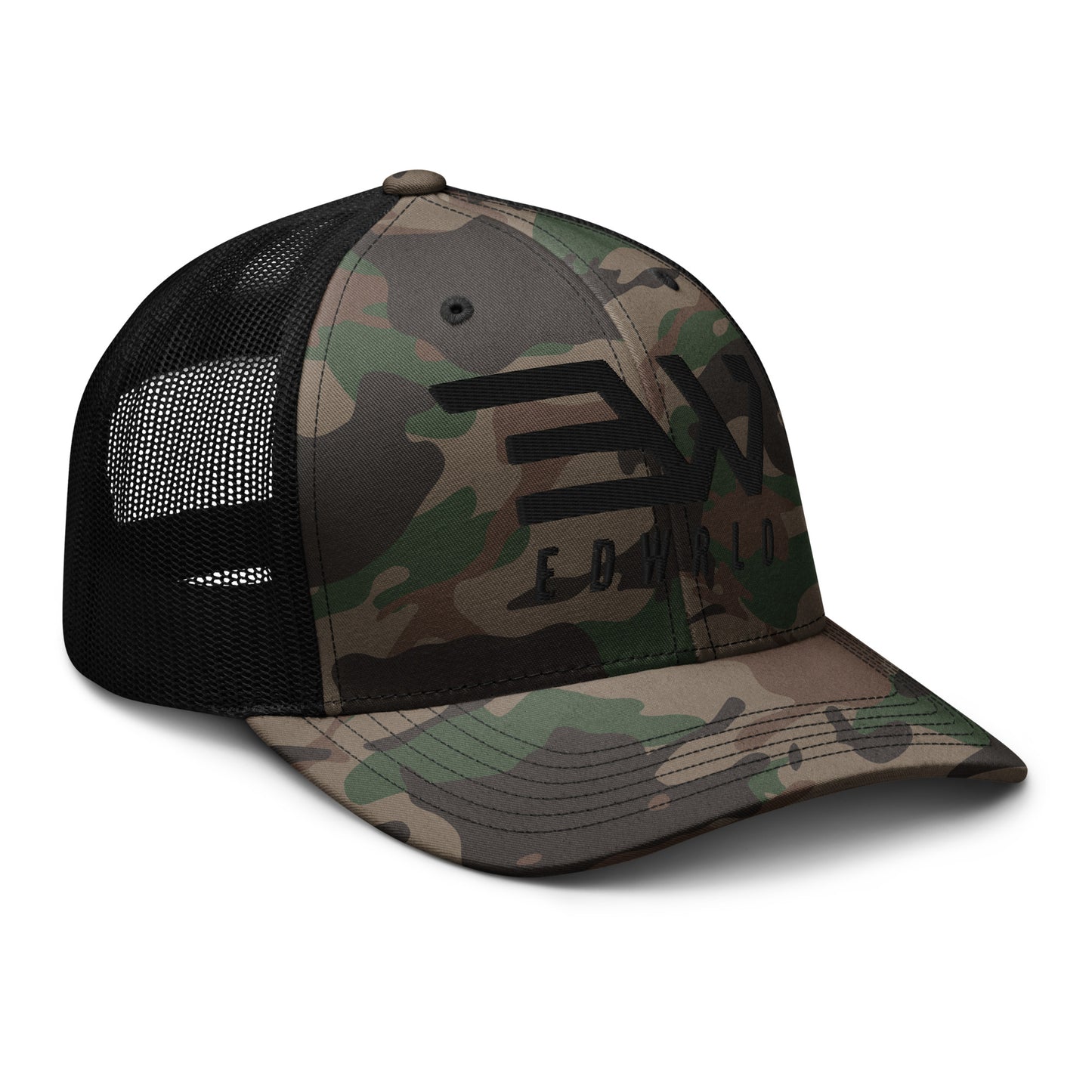 EDWRLD Camouflage trucker hat