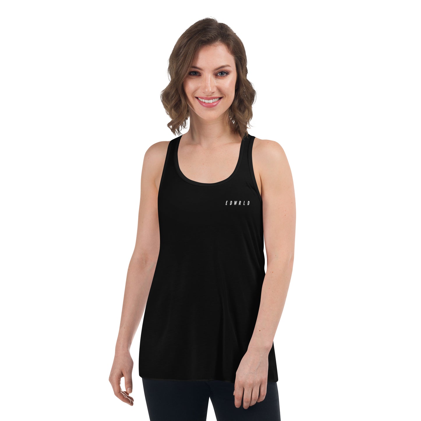 EDWRLD Women's Flowy Racerback Tank